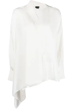 Tom Ford Camisa asimétrica a capas
