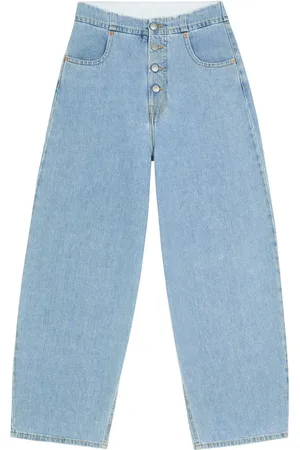 Maison Margiela Jeans capri con tiro medio