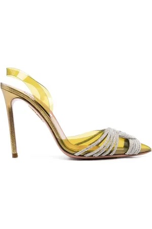 Aquazzura Zapatillas Gatsby con tacón de 105mm