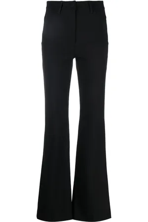 THEORY Pantalones bootcut con tiro alto
