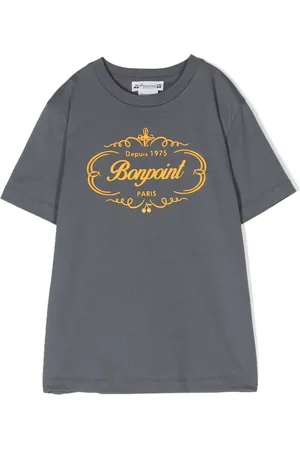 BONPOINT Playera manga corta con logo estampado