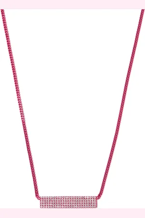 Eera Collar Long Beach en oro blanco de 18kt con diamantes