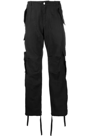 Rhude Pantalones cargo con diseño recto