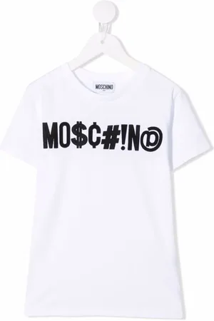 Moschino Playera con logo estampado