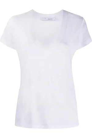 IRO Playera con efecto quemado