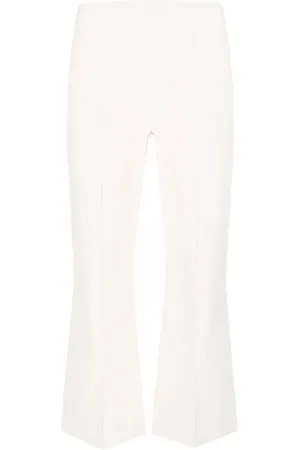 THEORY Pantalones capri con tiro medio