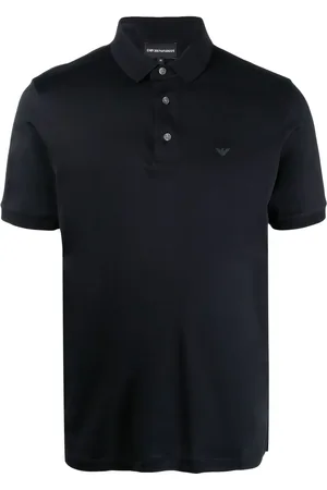 Emporio Armani Camisa tipo polo con logo estampado