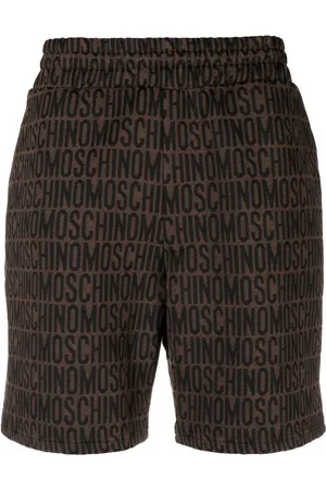 Moschino Shorts deportivos con monograma estampado