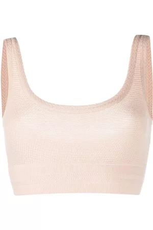 ERES Top corto con cuello redondo