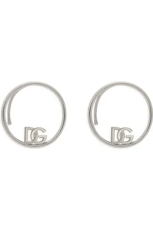 Dolce & Gabbana Aretes ear-cuff con logo DG