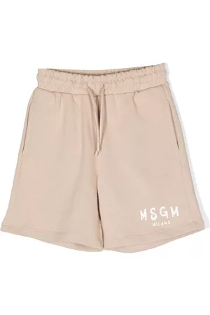 Msgm Shorts con logo estampado
