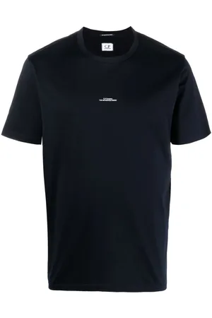 C.P. Company Playera manga corta con logo estampado