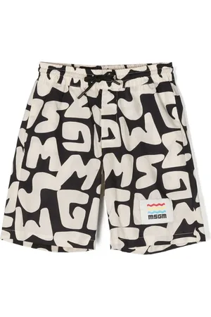 Msgm Shorts con logo estampado