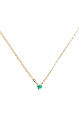 YVONNE LÉON Collar Collier en oro amarillo de 18kt con esmeraldas