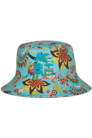 Etro Gorro de pescador con estampado floral