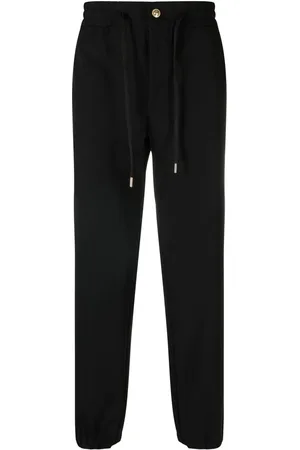 VERSACE Pants con cordones en la pretina