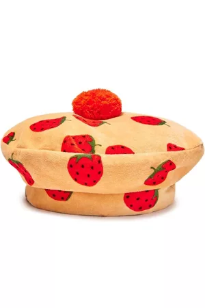 Mini Rodini Sombrero con fresas estampadas