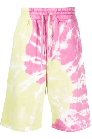 GCDS Bermudas con estampado tie-dye