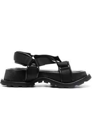 Jil Sander Sandalias con plataforma y cierre autoadherente