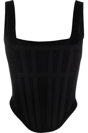 DION LEE Top estilo corset corto
