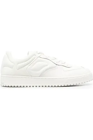 Emporio Armani Tenis bajos con acabado capitonado