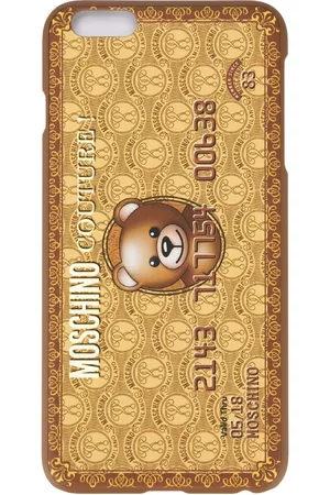 Moschino Funda para iPhone 6 Plus con tarjeta de crédito