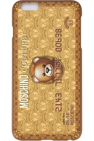 Moschino Funda para iPhone 6 Plus con tarjeta de crédito