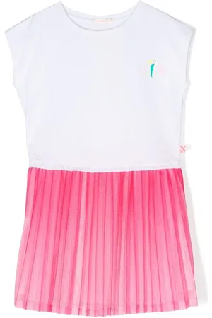 Billieblush Vestido manga corta con eslogan estampado