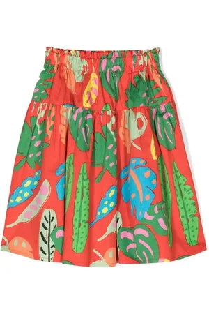 Stella McCartney Falda con estampado gráfico