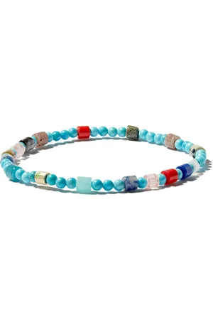 LUIS MORAIS Pulsera en oro amarillo de 14kt con cuentas