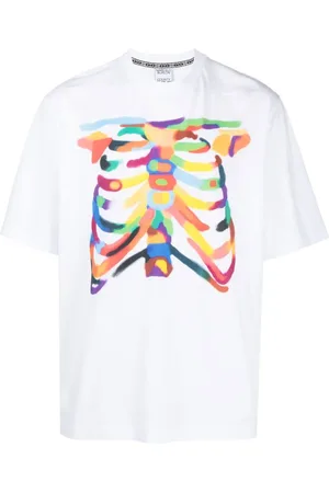 MARCELO BURLON Playera Rib Cage