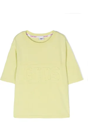 GCDS Playera manga corta con parche del logo