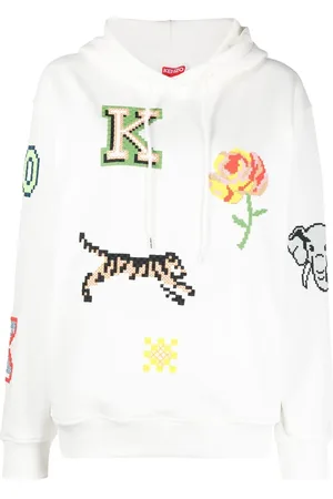 Kenzo Hoodie con estampado gráfico