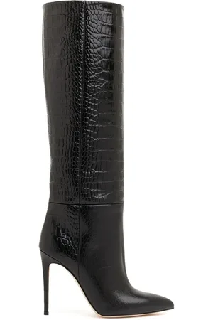 PARIS TEXAS Botas con efecto de piel de cocodrilo y tacón de 105mm