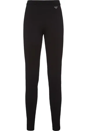 Prada Leggins con logo triangular