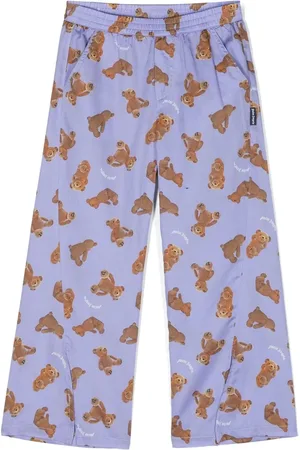 Palm Angels Pantalones de pijama con motivo Teddy Bear