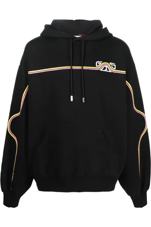 GCDS Hoodie con logo estampado en el pecho