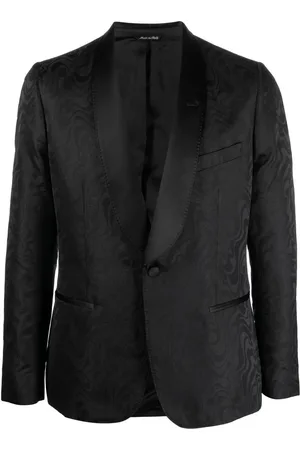 REVERES 1949 Saco de esmoquin con remolino estampado