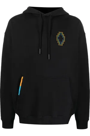 MARCELO BURLON Hoodie con bordado Cross