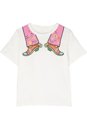 Stella McCartney Playera con estampado gráfico