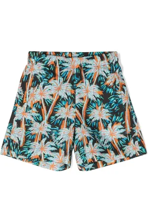 Palm Angels Shorts con palmeras estampadas