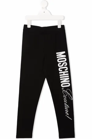 Moschino Pantalones con logo estampado