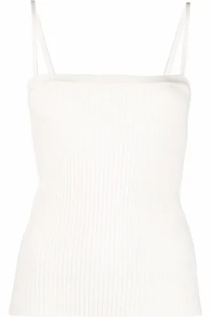 Courrèges Camiseta con logo bordado