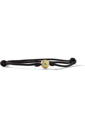 David Yurman Pulsera de cuerda Evil Eye oro amarillo de 18kt
