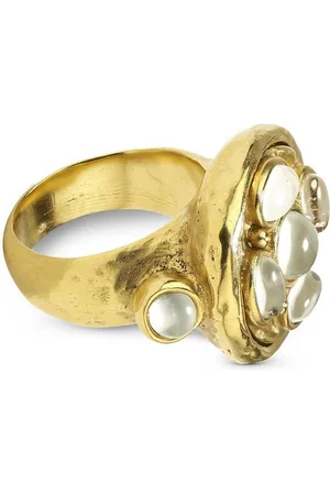 Goossens Anillo con detalle de cuarzo