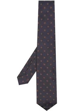 Barba Corbata de seda bordada