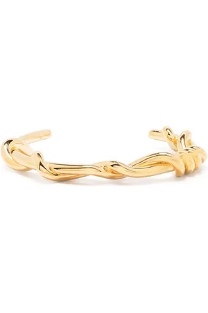 Jil Sander Brazalete con diseño retorcido