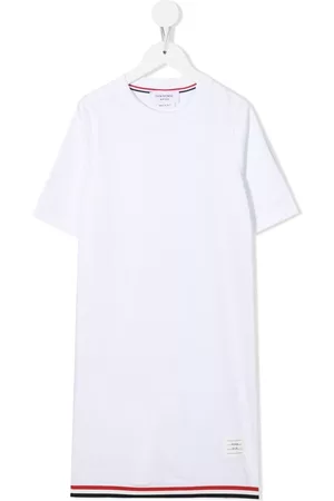Thom Browne Vestido estilo playera con detalle de rayas