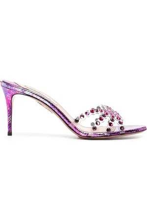Aquazzura Mules Tequila con tacón de 75mm