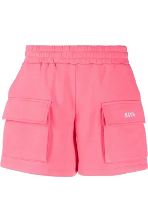 Msgm Shorts deportivos con logo bordado